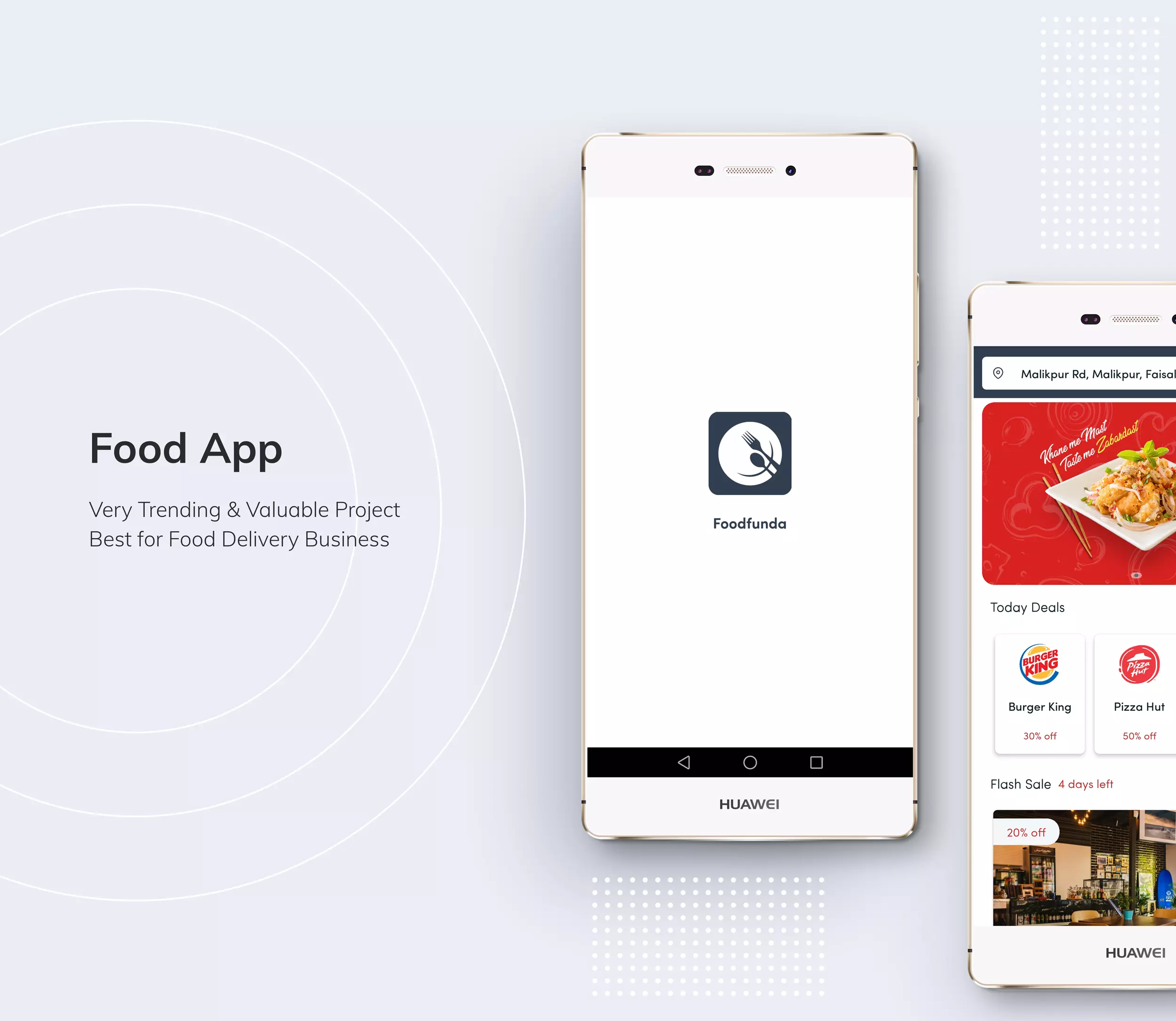 Restaurant Food Delivery App with Delivery Boy - 1