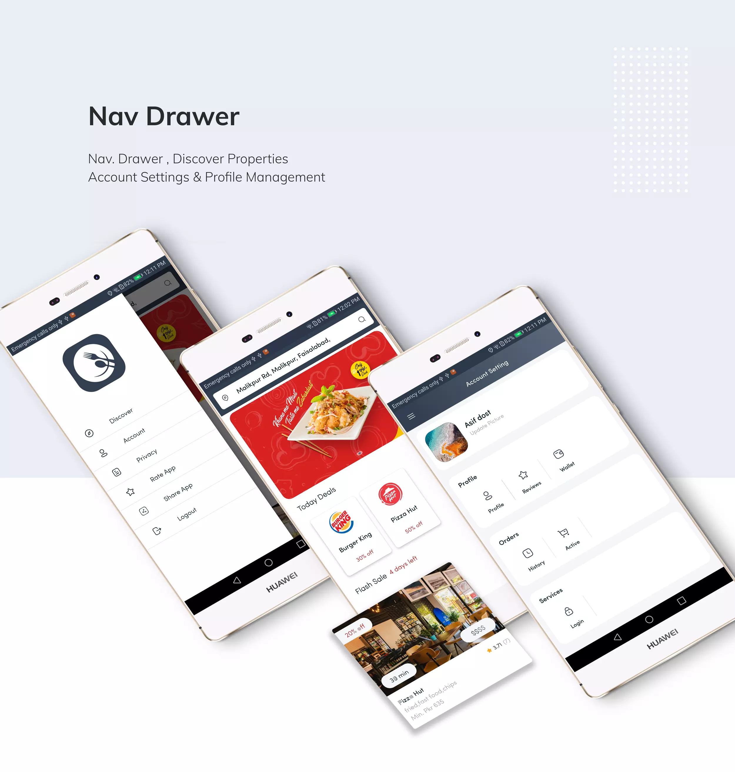 Restaurant Food Delivery App with Delivery Boy - 3